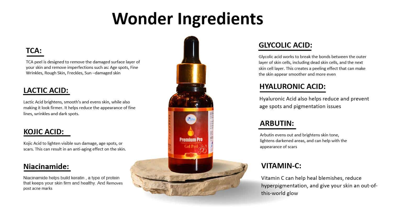 TCA 15% Chemical Peel. Premium Pro Gel Peel